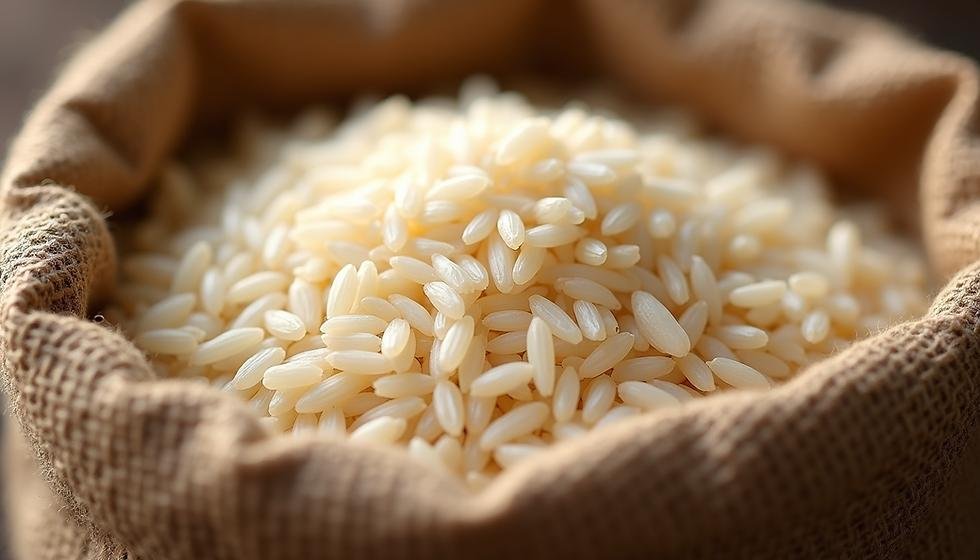 IR64 Rice Export Packaging